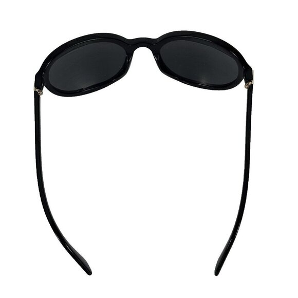 Prada SPR 09V Sunglasses 1AB-5S0 Black Gray Lenses Size 56 Authentic Gold - Picture 9 of 12